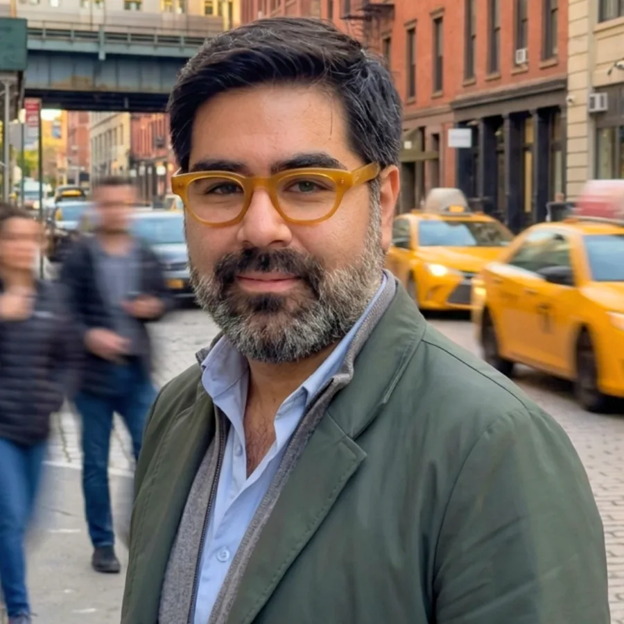 Portrait of Sebastian Shimomichi in New York